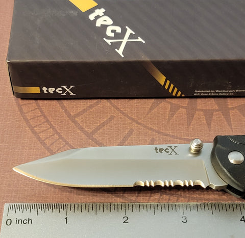 Case TecX X-Pro Liner Lock Folding Knife - CA75673