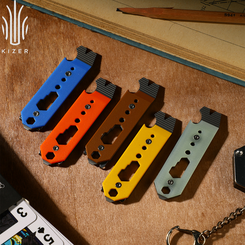 Kizer Pac-Bar Titanium & G10 EDC Multi-Tool