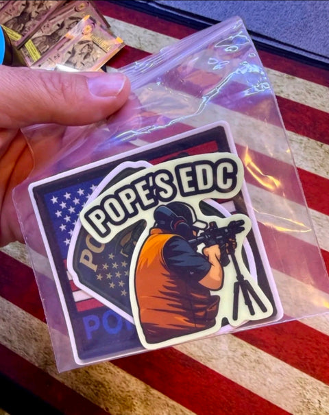 Pope EDC Sticker Pack