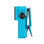 Olight Oclip 2 Pro Tidal Blue side view with clip open