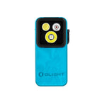 Olight Oclip 2 Pro Tidal Blue front light view