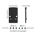 Osight RMR to RMSc Adapter Plate
